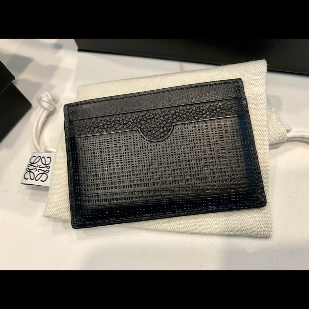 Loewe Puzzle Leather Card Case - Picture 2 of 2